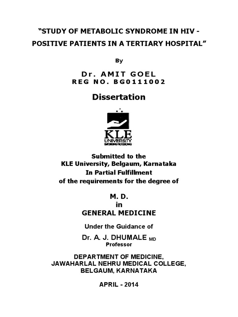 kle belgaum dissertation kle belgaum dissertation